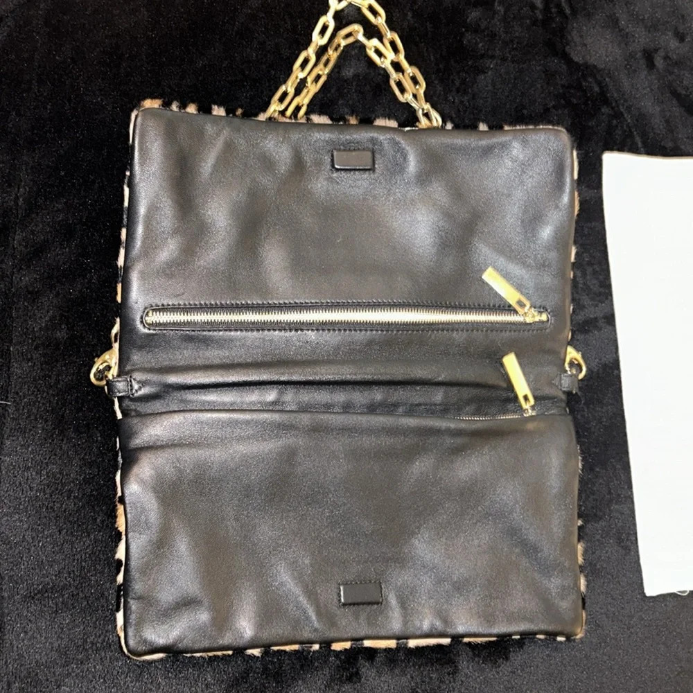 Vintage Tory Burch Pony hair purse with dust bag - Picture 5 of 11